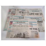 Collection of The Flint Journals vintage