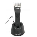 Andis Pulse ZR electric razor and charging stand