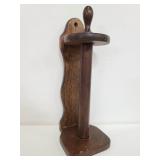 Wood papertowel holder