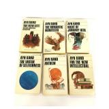 Six Ayn Rand vintage chapter books
