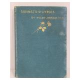 1886 Sonnets & Lyrics by Helen Jackson H.H.
