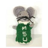 Homemade MSU knit mouse