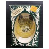 Winter Landscape glass collector ornament in box