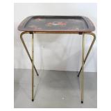 Antique car metal tv Tray