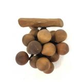 Wooden grapes decor