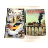 Guide to Trains and Encyclopedia of Railways books