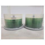 Two packs of blank CD-R 700mb discs