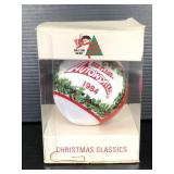 Six Flags AutoWorld 1984 Christmas ornament