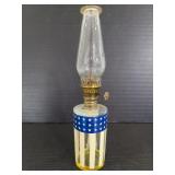 Small Patriotic oil lamp