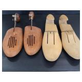 Wooden shoe trees