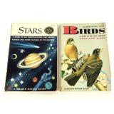 A Golden Nature Guide book to Birds and Stars
