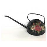Tin painted watering can
