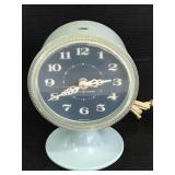 Vintage General Electric baby blue desk clock