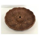 Multi Prod. USA vintage faux wood nut bowl