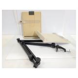 Two Fellowes workstation plus paper holders