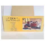 New in open box Zen 10pc teapot