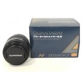 Quantaray automatic zoom lens 70-210mm F4-5.6