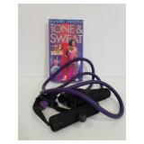 Richard Simmons Tone & Sweat set sealed VHS