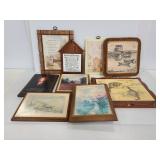 Religious wall art plaques