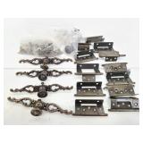 Vintage drawer hardware and pulls