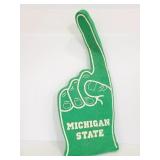 Vintage Michigan State foam finger