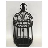 Decorative metal wire bird cage
