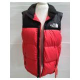 North Face puffy vest jacket with tags Medium