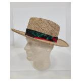Woven fiber made in Mexico hat