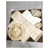 Lot of vintage linens