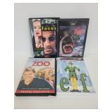 Four movies on DVD
