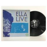 Ella Fitzgerald "Ella Live" vinyl record