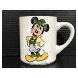 Vintage Disney Mickey Mouse porcelain mug