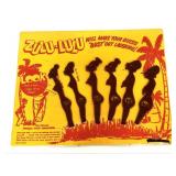 Vintage Zulu-Lulu swizzle stir sticks