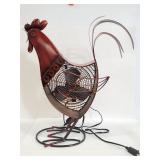 Metal rooster fan for repair
