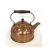 Revere Ware bronze toned metal tea kettle