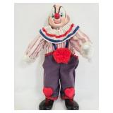 Enesco porcelain clown doll