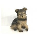 Petite Homco ceramic dog figure