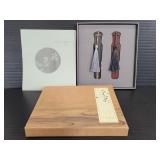 Wood Crafts set of wood book marks