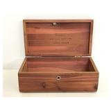 Lane wood storage box