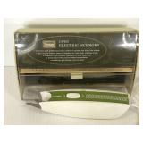 Vintage Sears 2 speed electric scissors w/ case