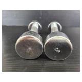 Pair of 3 pound dumbells