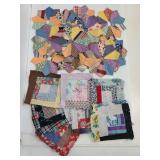 Lot of assorted quilt squares