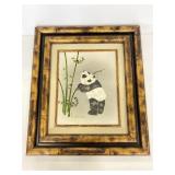 Creative Galleries, Inc. framed canvas Panda art