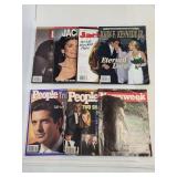 Seven magazines from 1990