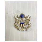 Sterling eagle pin