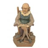 William Shakespeare resin carved figurine