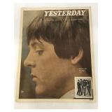 Beatles "Yesterday" music sheet