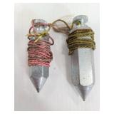 Two machinist weights