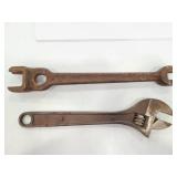 Lineman and Crescent wrenches