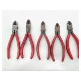 Five cutting pliers